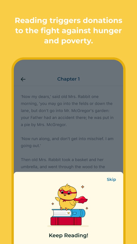 #3. Read to Feed (iOS) By: Heifer International