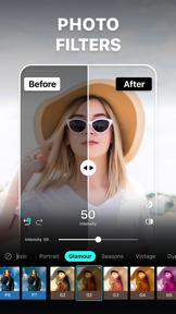 Blur Photo Editor screenshot
