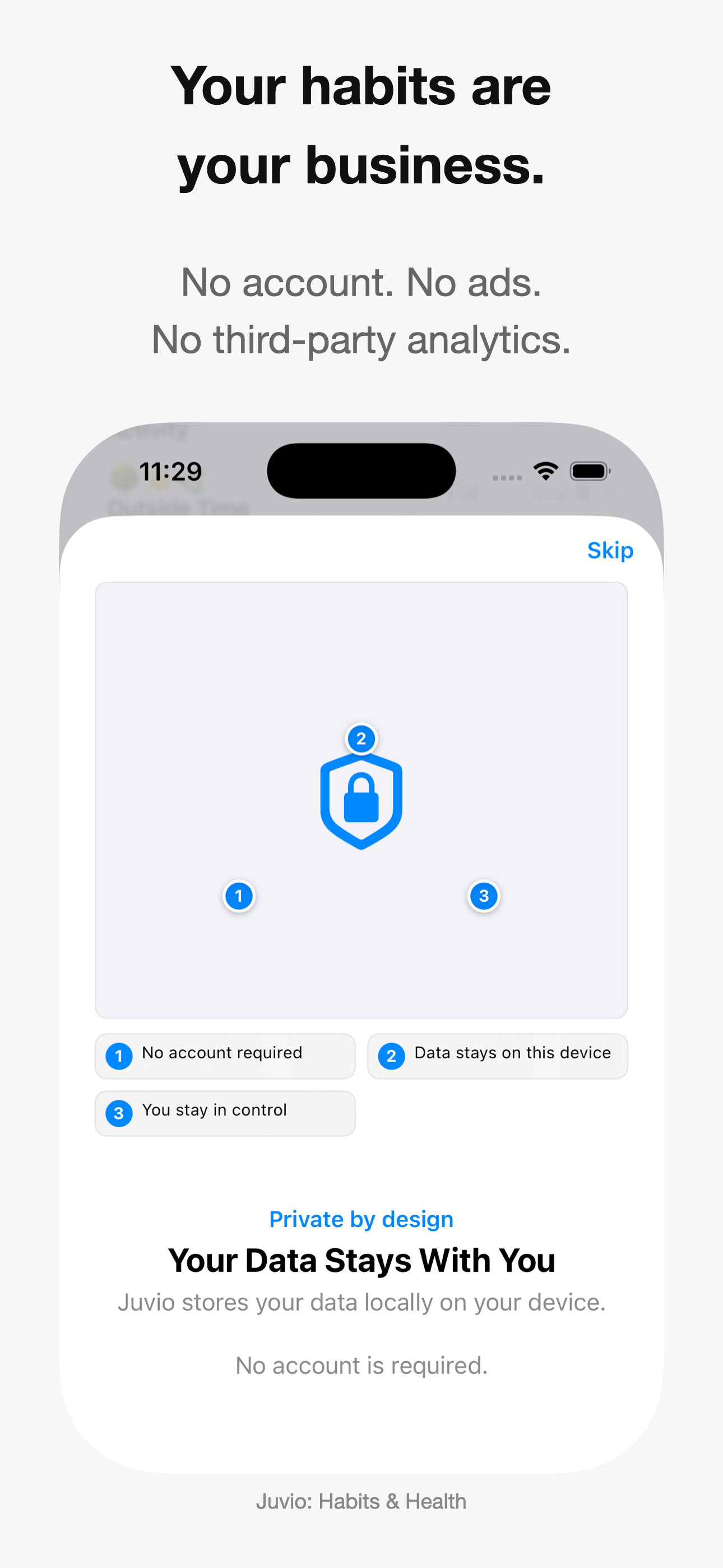Juvio: Habits & Health screenshot 9