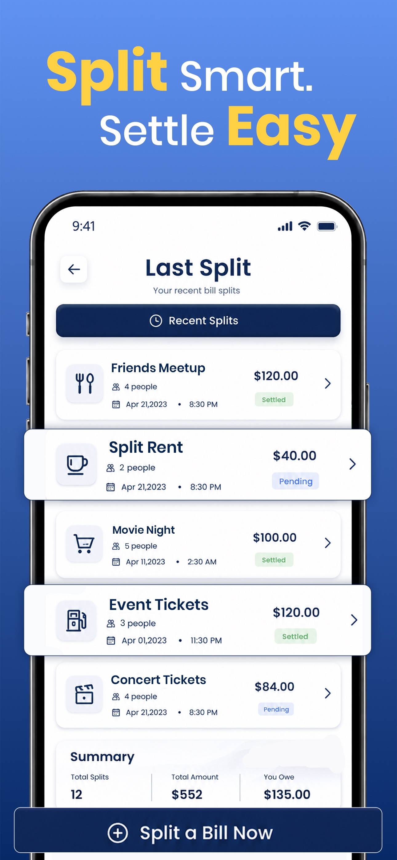 Split Bill: Split Payments App screenshot 3