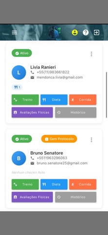 PersonalNutriApp screenshot