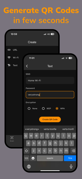 QR Generator—Fast Code Maker Screenshot 1 of 4