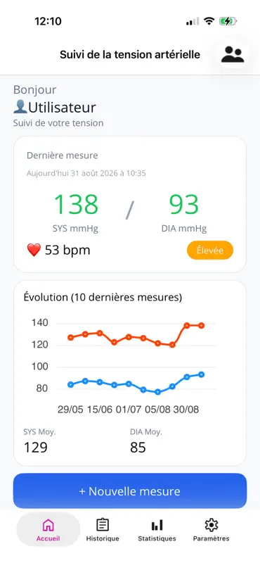TensiSuivi screenshot 1 of 6
