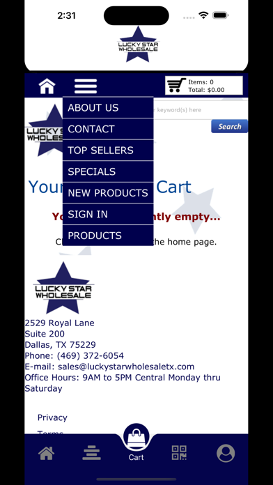 Lucky Star Wholesale Screenshot