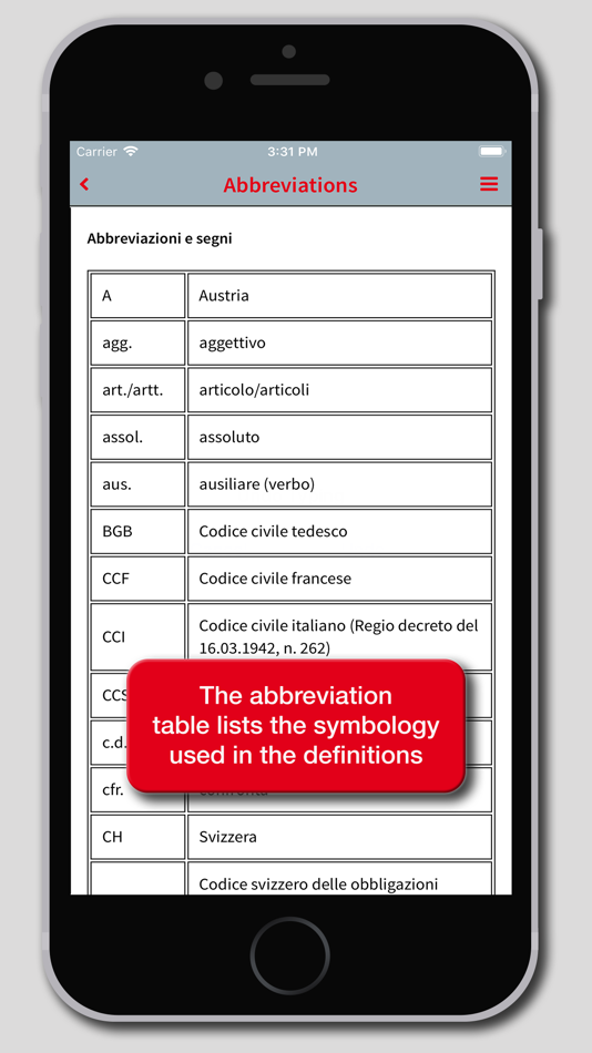 #9. Legal lexicon i 3 languages (iOS) 由: Edigeo S.r.l.