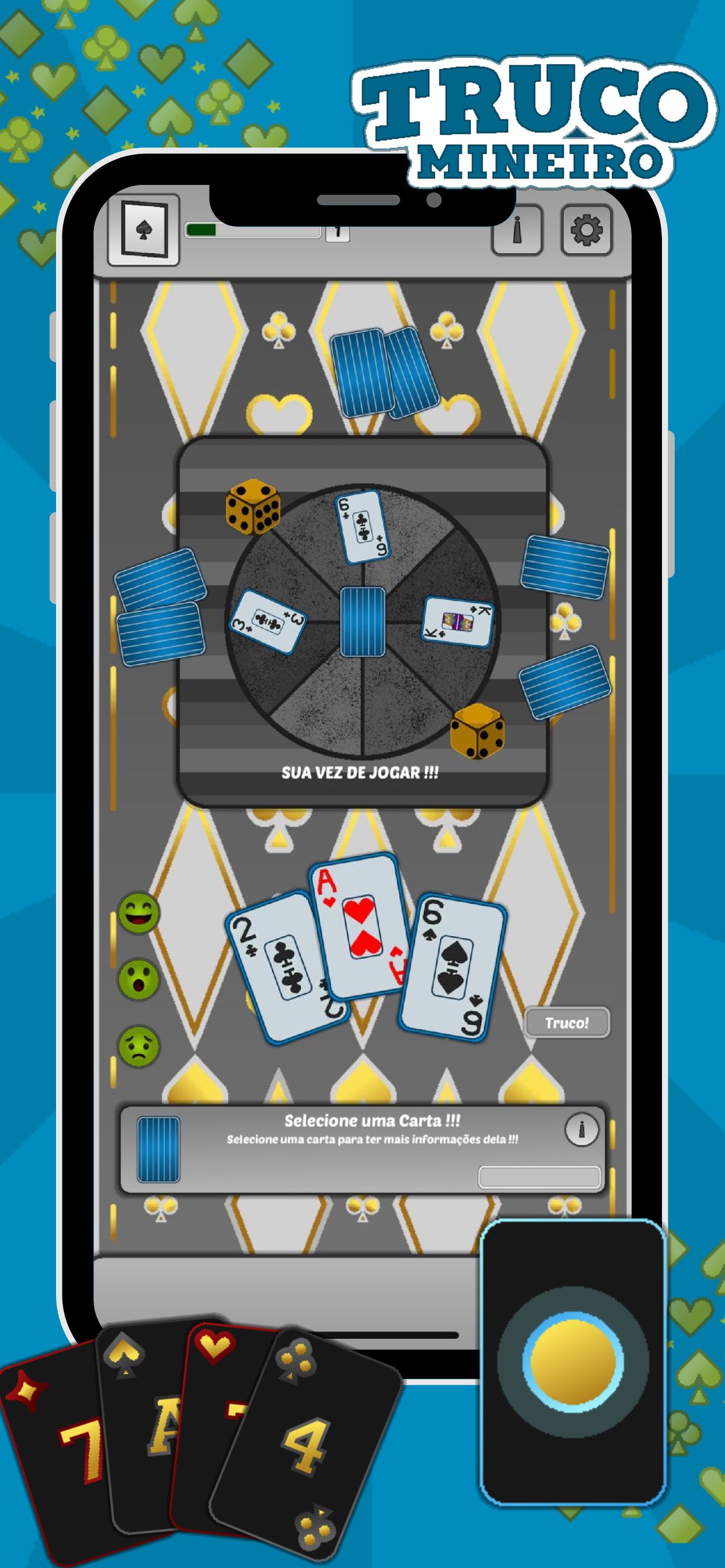 Truco Mineiro: Jogo de Cartas screenshot 3