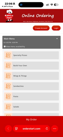 App screenshot