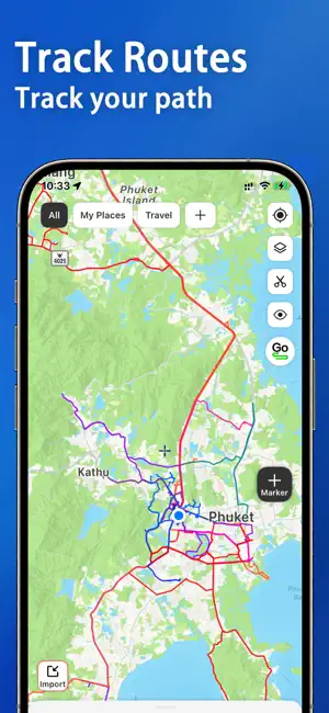My Map－Marker,Save,Track&Plan screenshot 3