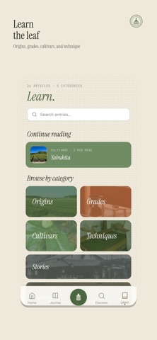 Matcha Story iPhone screenshot