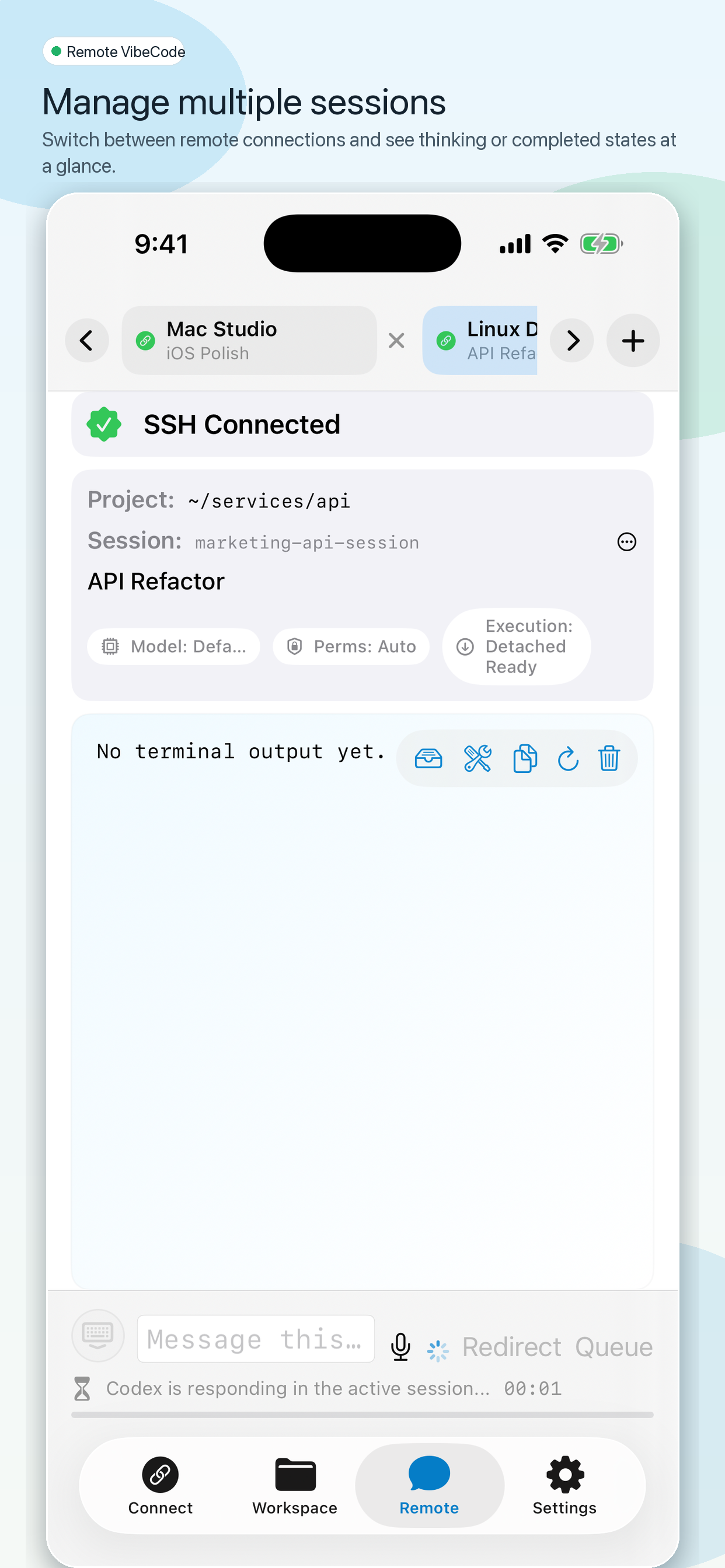 Remote VibeCode screenshot 4