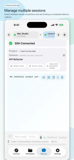 Remote VibeCode screenshot 4