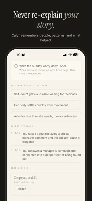 Calyn: Mental Health Companion screenshot 4