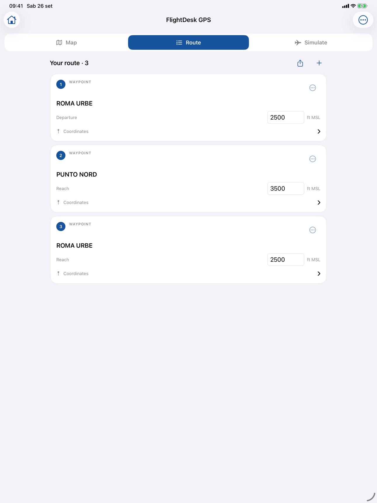 Screenshot 6 of FlightDesk GPS Simulator