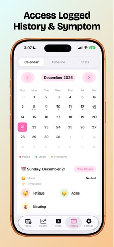 Ovara Period & Cycle Tracker Screenshot 7 of 8