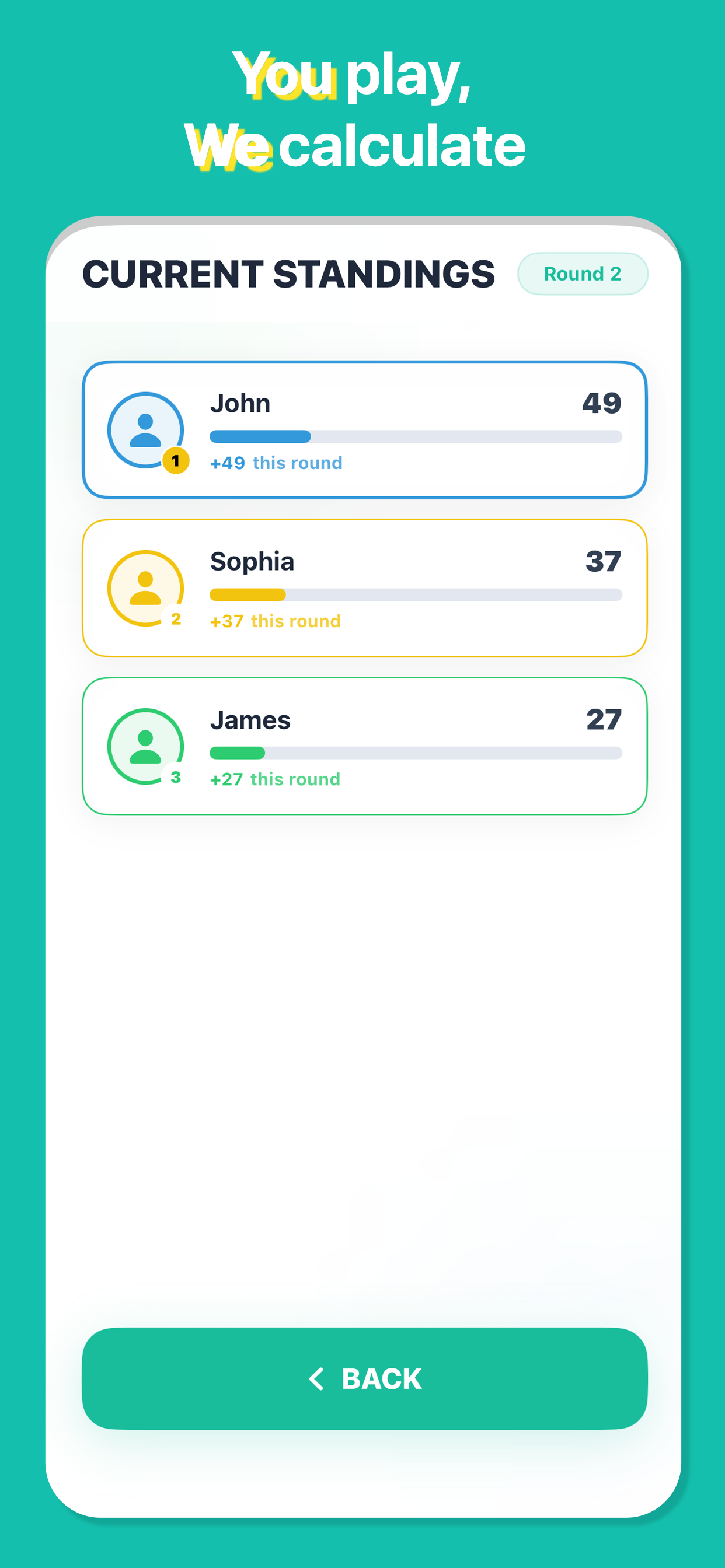 Flip 7 - Score Tracker screenshot 2