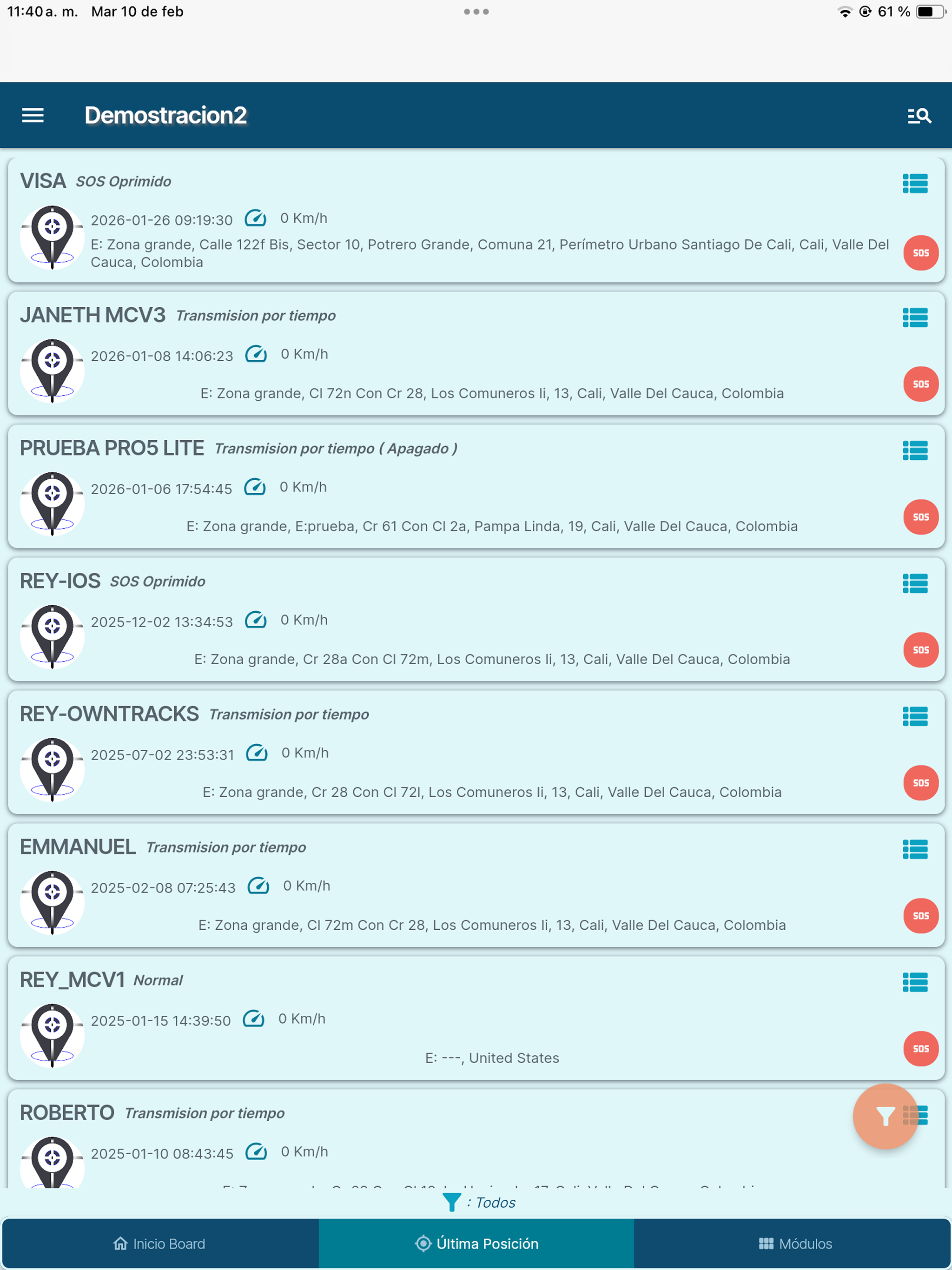Rastreo GPS APP v2 screenshot 10