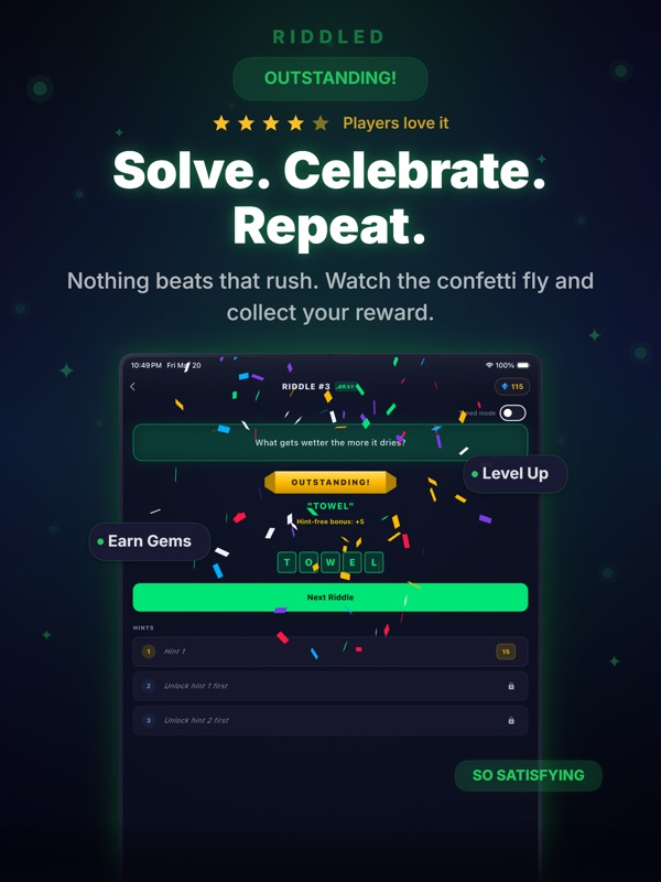 Riddled: Daily Brain Teasers screenshot 10