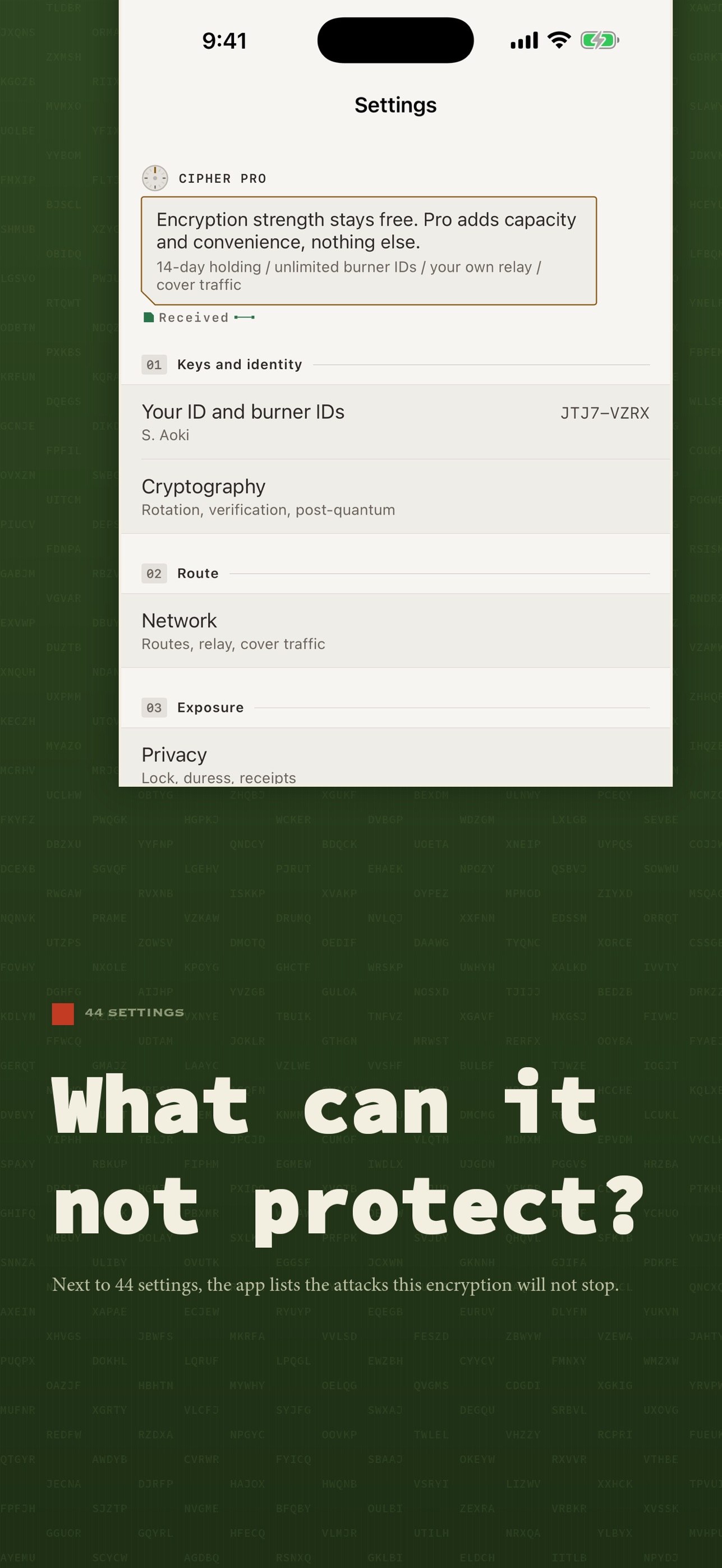 Screenshot 4 of Cipher: Offline Wi-Fi Chat