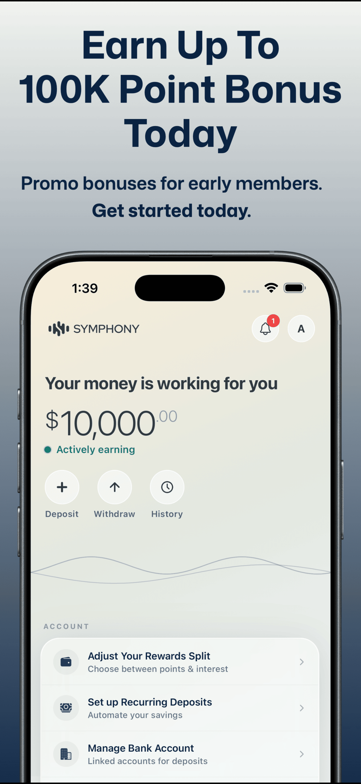 Symphony: Save & Earn screenshot 6