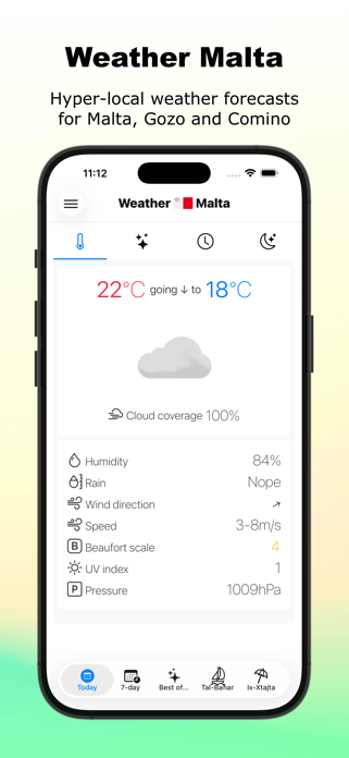 Weather Malta Screenshot 1 of 9