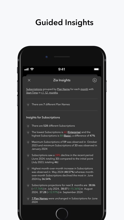 Zoho Analytics - Mobile BI App screenshot-3