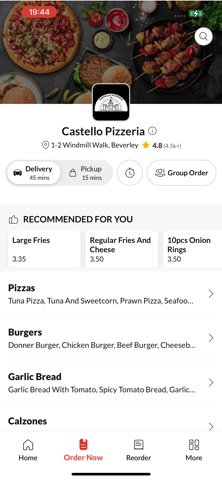 Castello Pizzeria Screenshot 2 of 4