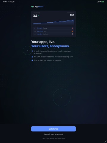 AppGlance: App Analytics 스크린샷 6