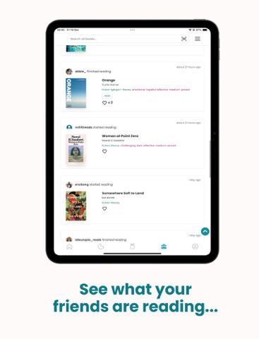 StoryGraph: Reading Tracker iPad screenshot 6 - Book app