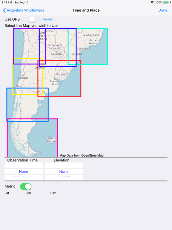 App screenshot