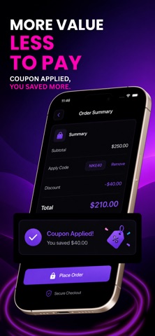 SaveWave Coupon and Deals iPhone screenshot