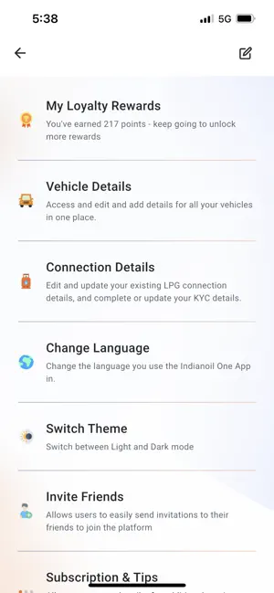 IndianOil ONE iPhone screenshot 4