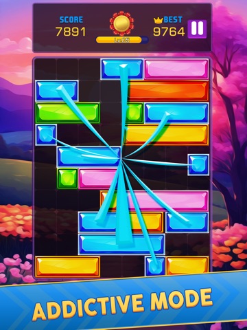 Jewel Block - Sliding Puzzle iPad screenshot