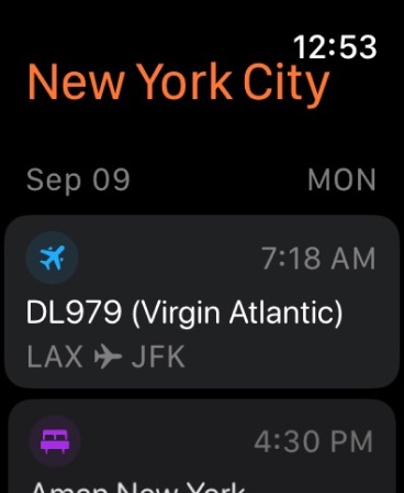 Apple Watch screenshot