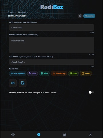 RadiBaz iPad screenshot 2