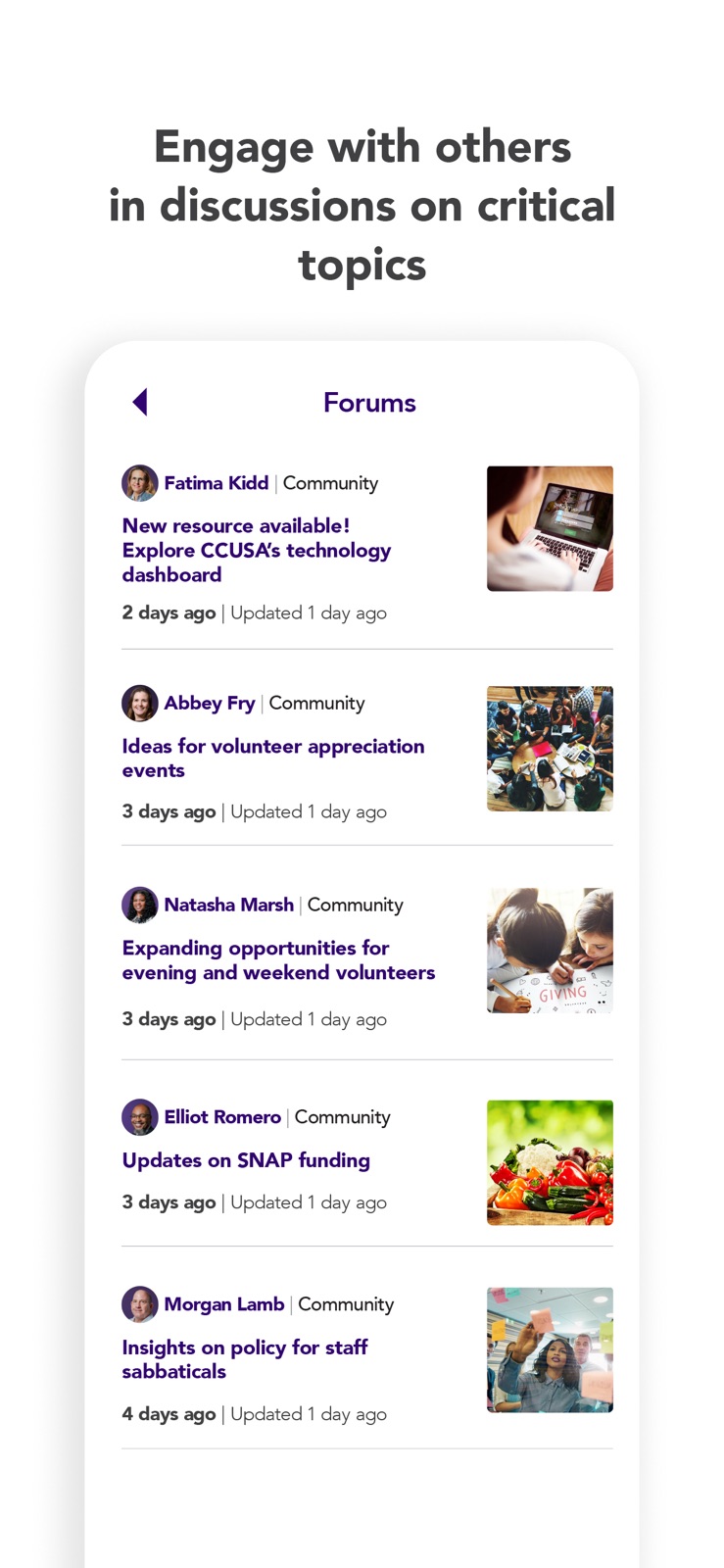 CCConnect Catholic Charities iphone screenshot 4