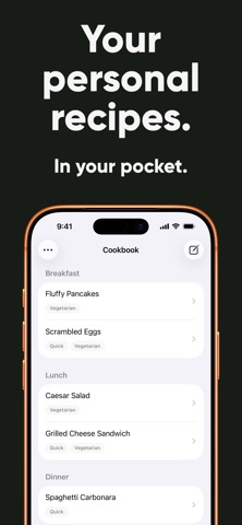 Dead Simple Cookbook screenshot