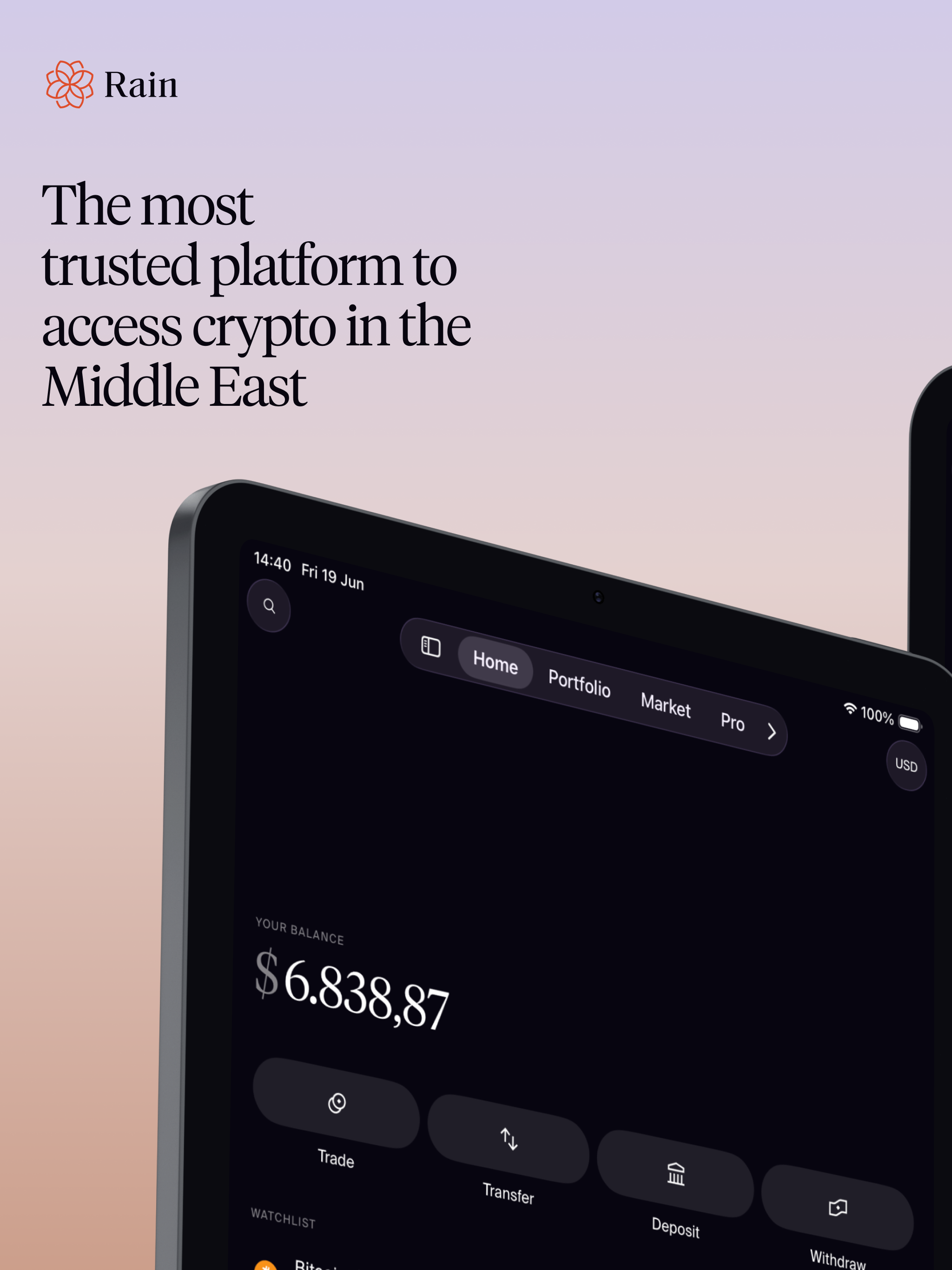 Rain: Buy & Sell Bitcoin screenshot 7