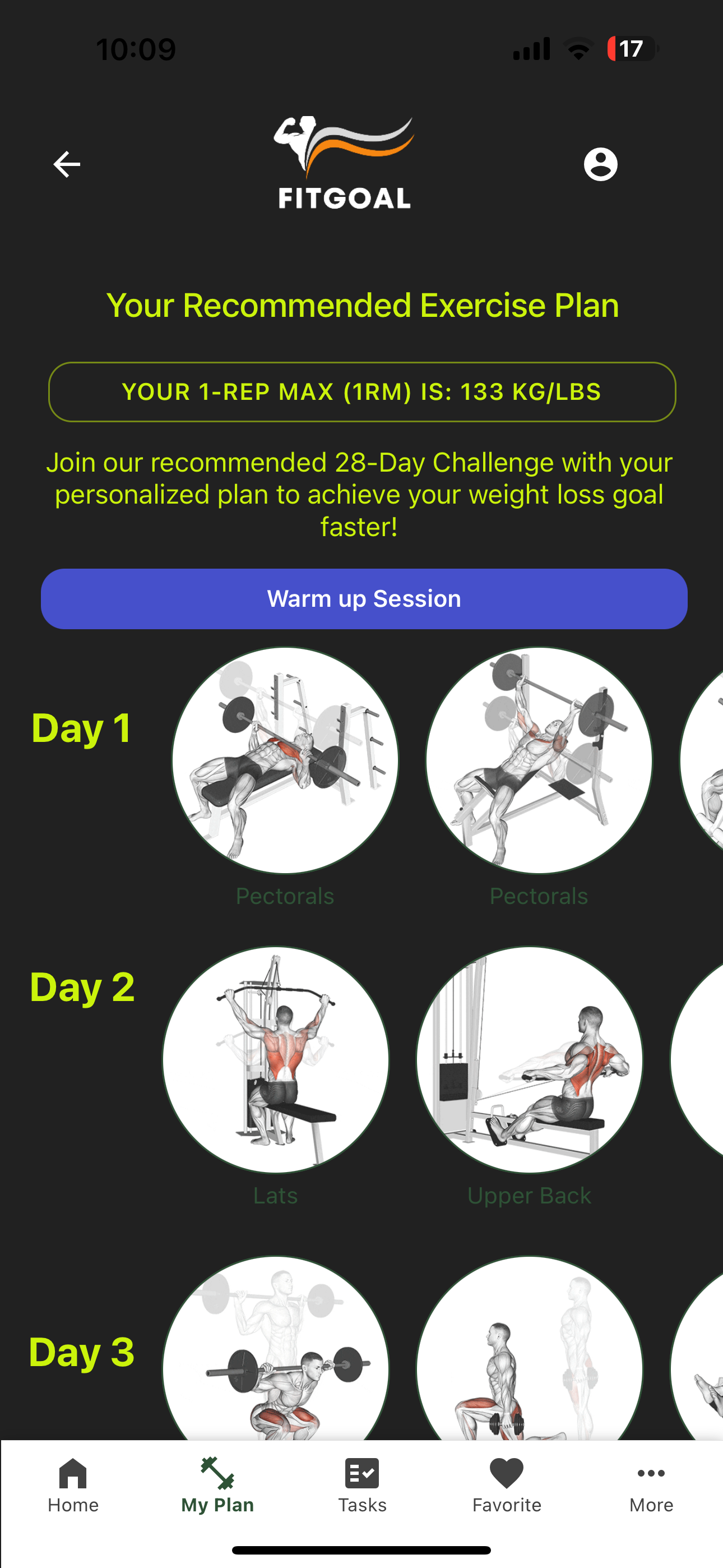 FITGOAL screenshot 9