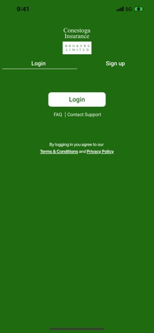Conestoga Insurance iPhone screenshot