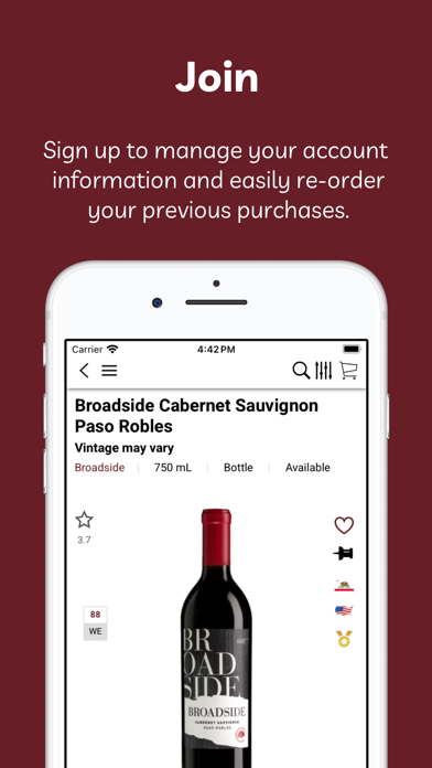 Vintage Grape iPhone screenshot 4 - Shopping app