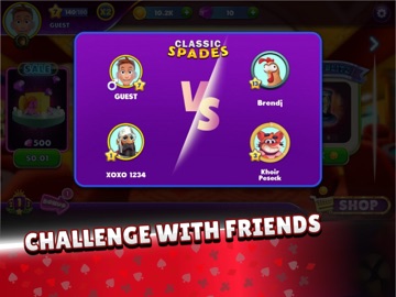 Spades Elite: Online Game iPad screenshot