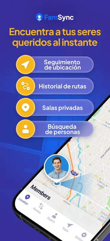 FamSync: Localización Familiar screenshot 1 of 5
