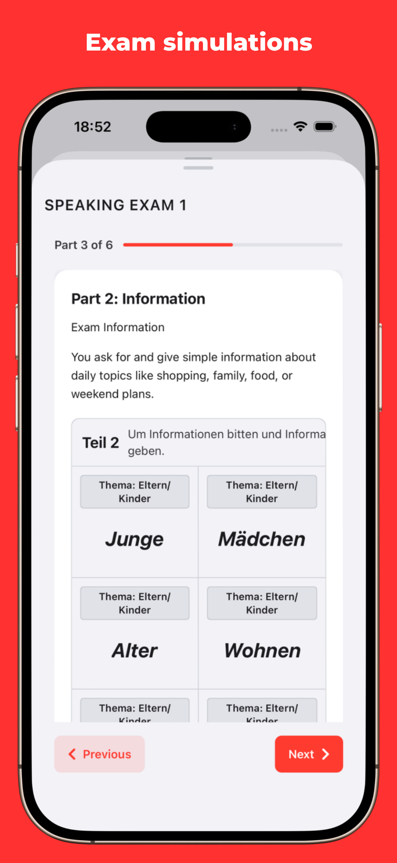 telc A1: German Exam Trainer