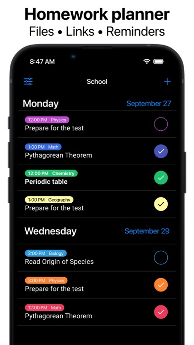 Smart Timetable: Daily Planner Screenshot