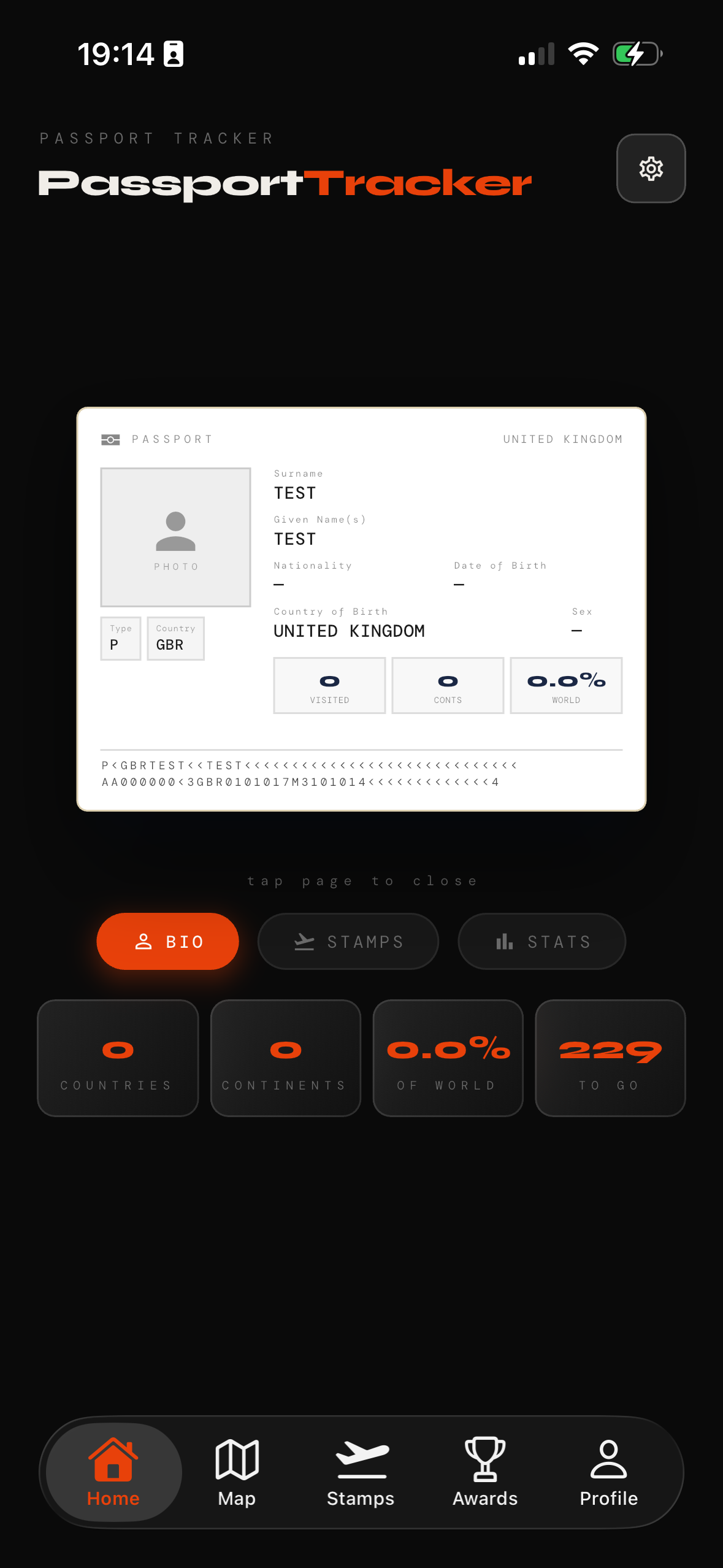 PassportTracker screenshot 3