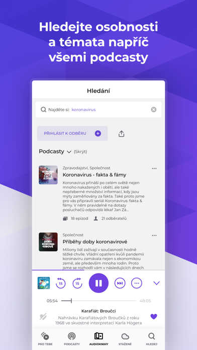 Screenshot #3 pour Youradio Talk – podcasty
