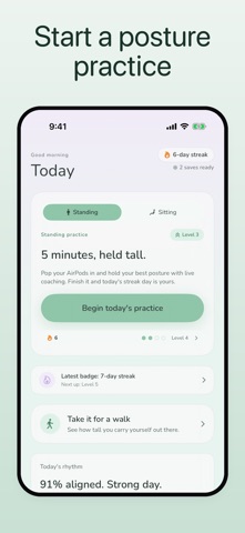 Desk Reset: Posture Practice Screenshot 1 of 6