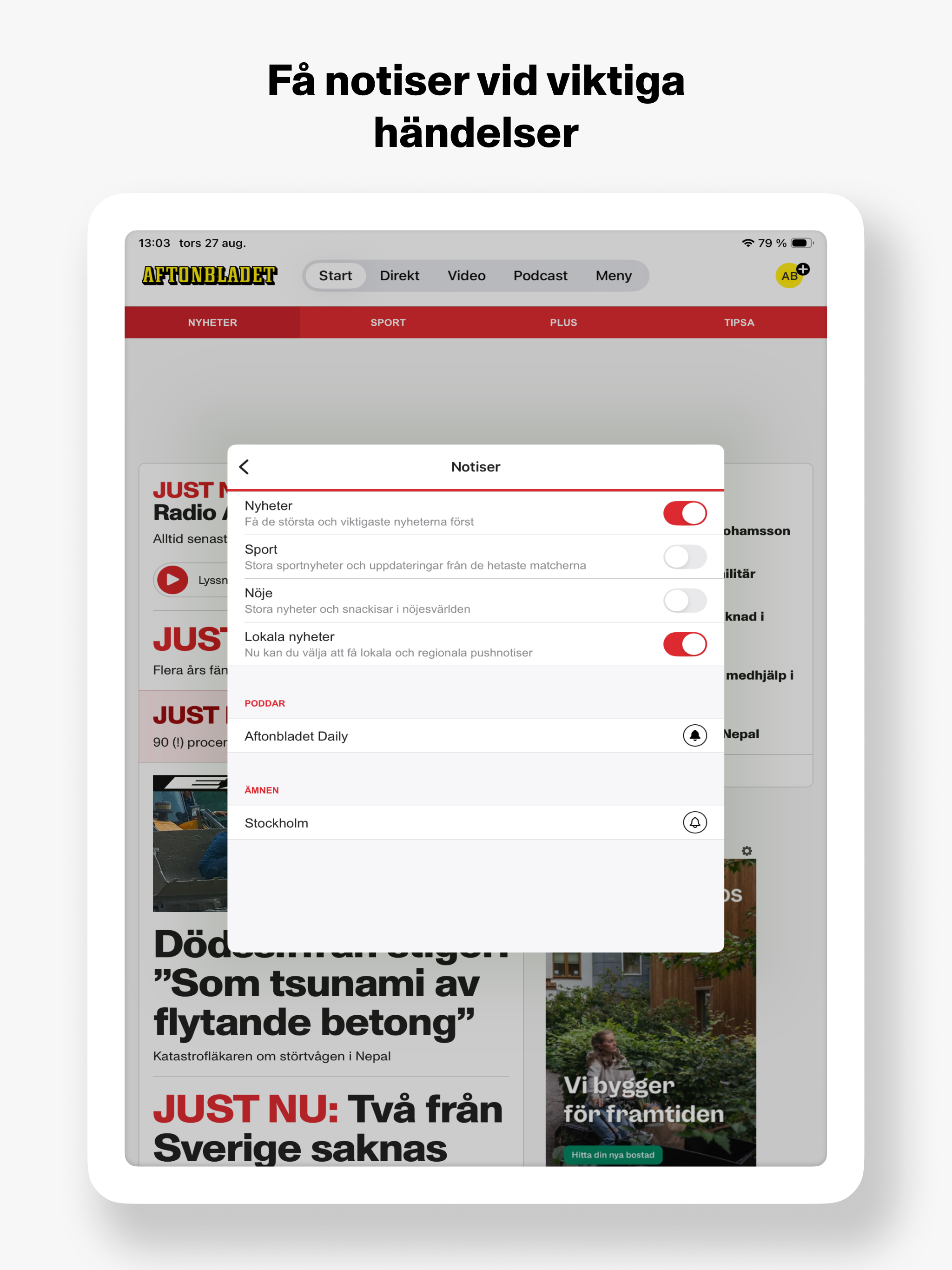 Aftonbladet Nyheter screenshot 16