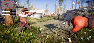 Cowboy Survival Horse Shooting iPhone screenshot