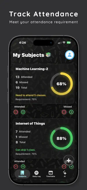 MyCollegeMate: Attendance screenshot 2